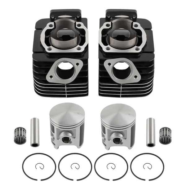 Engine Cylinder Piston Top End Rebuild Kit fit for Yamaha RD350 1973 1974 1975 view 6