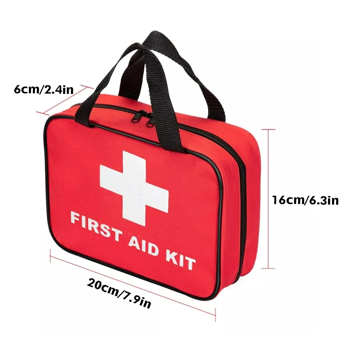 391 Piece First Aid Kit Bag Medical Emergency Trauma Survival Kit for Car Home Travel UK view 4