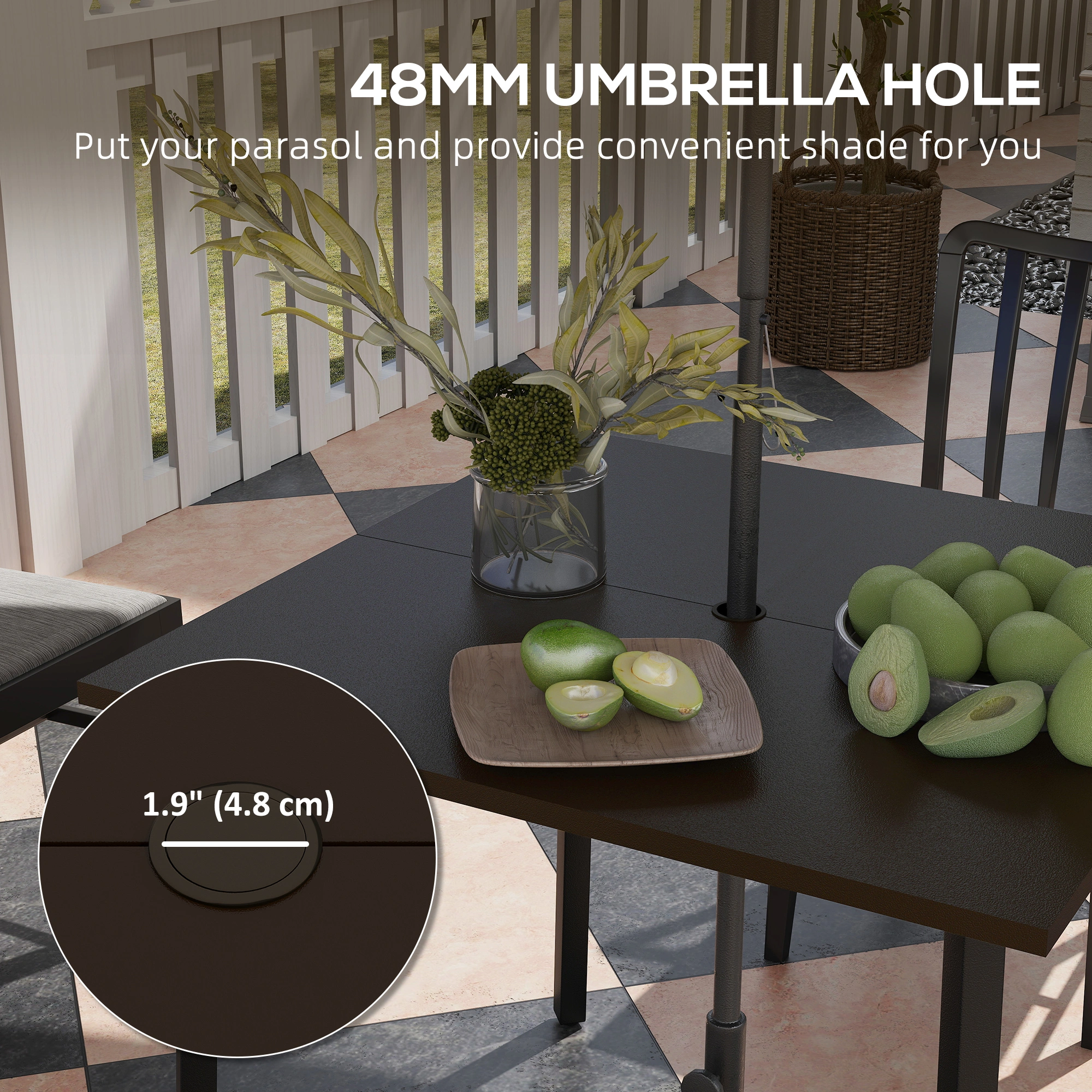 Portable Camping Table with Sink - Foldable Outdoor Dining Table, Portable Picnic Table for RV, Camping, Hiking view 2