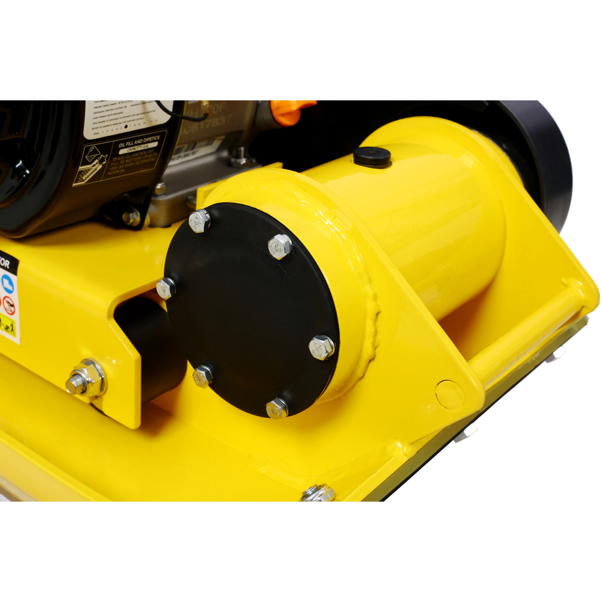 7.0HP 5500VPM MAX Gas Vibration Compaction Force 20 x 14 inch Plate Compactor w/Built-in Wheel,EPA compliant view 12