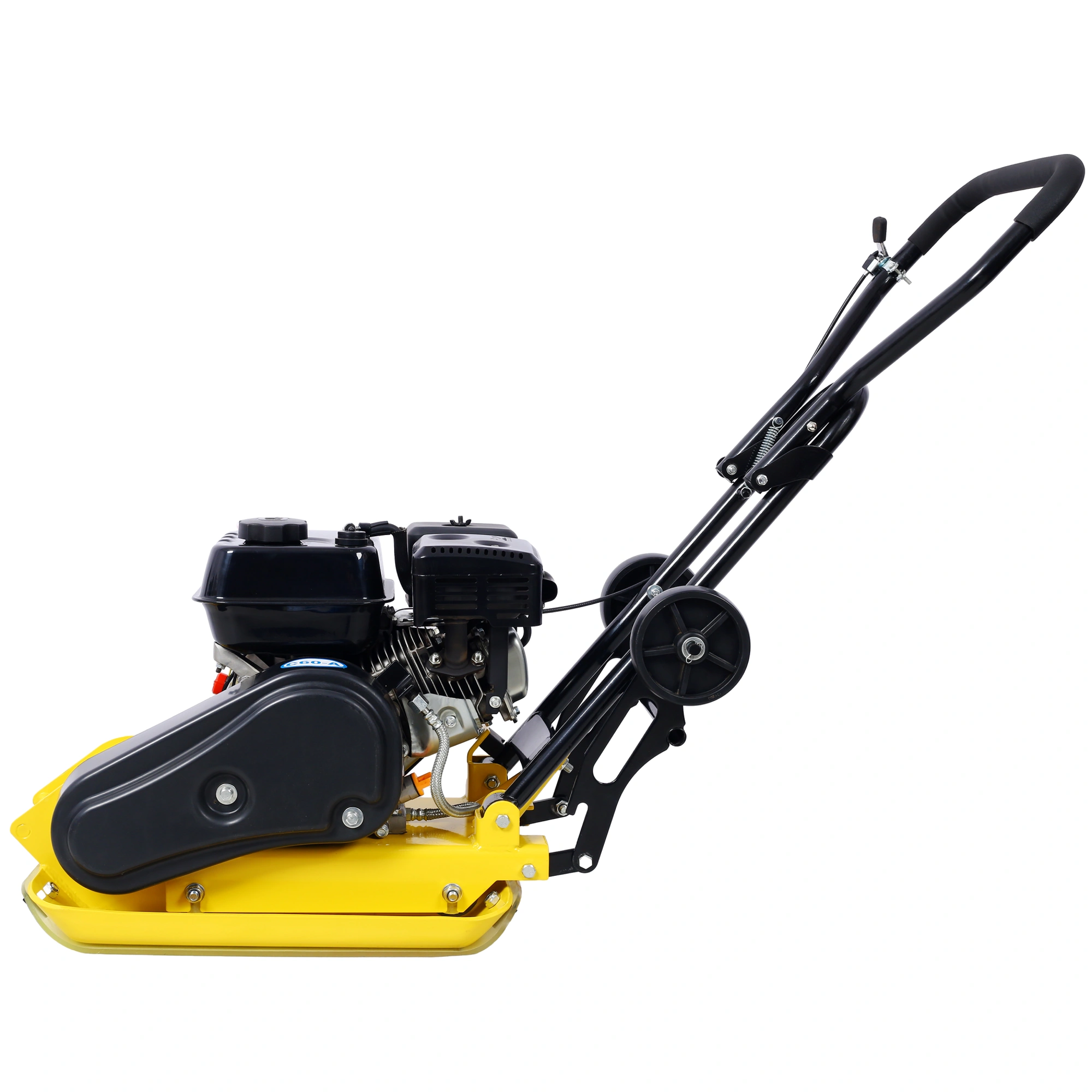7.0HP 5500VPM MAX Gas Vibration Compaction Force 20 x 14 inch Plate Compactor w/Built-in Wheel,EPA compliant view 6