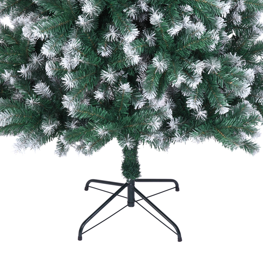7FT Spray White PVC Christmas Tree 870 Branches view 10