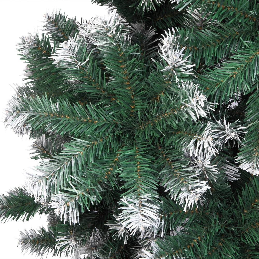 7FT Spray White PVC Christmas Tree 870 Branches view 11