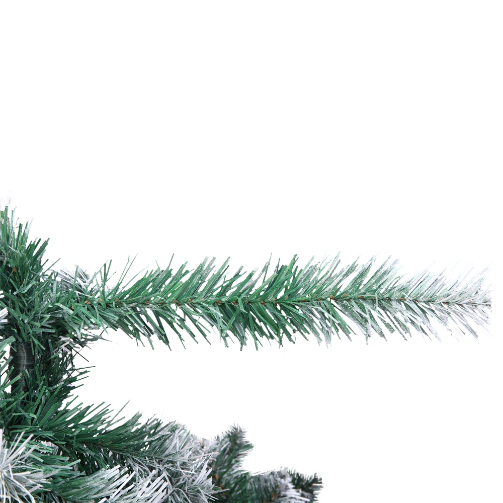 7FT Spray White PVC Christmas Tree 870 Branches view 12