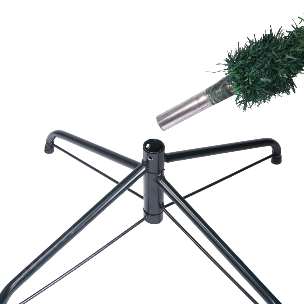 7FT Spray White PVC Christmas Tree 870 Branches view 13