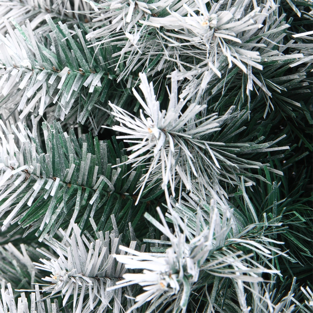 7FT Spray White PVC Christmas Tree 870 Branches view 16