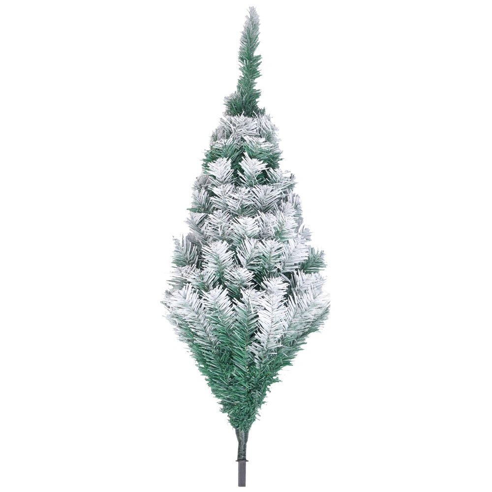 7FT Spray White PVC Christmas Tree 870 Branches view 6