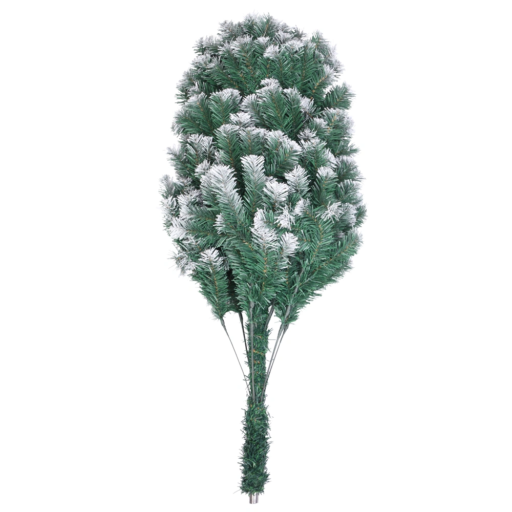 7FT Spray White PVC Christmas Tree 870 Branches view 8