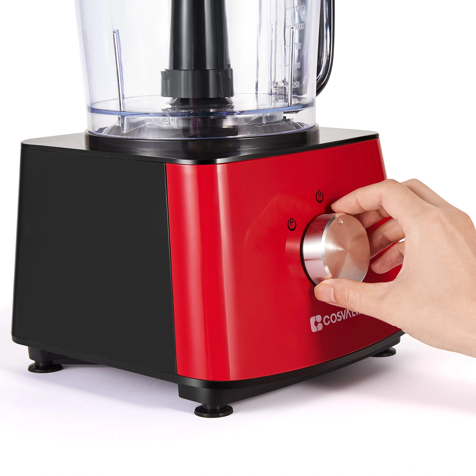 9-in-1 Multifunctional Food Processor & Mixer, All-in-One Kitchen Blender Chopper for Prep & Blending view 3
