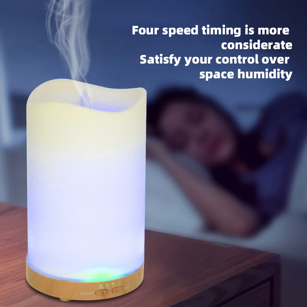 Bedroom Essential Aromatherapy Diffuser with Humidifier, Timer & 7-Color Mood Light Includes 3 Oils view 4