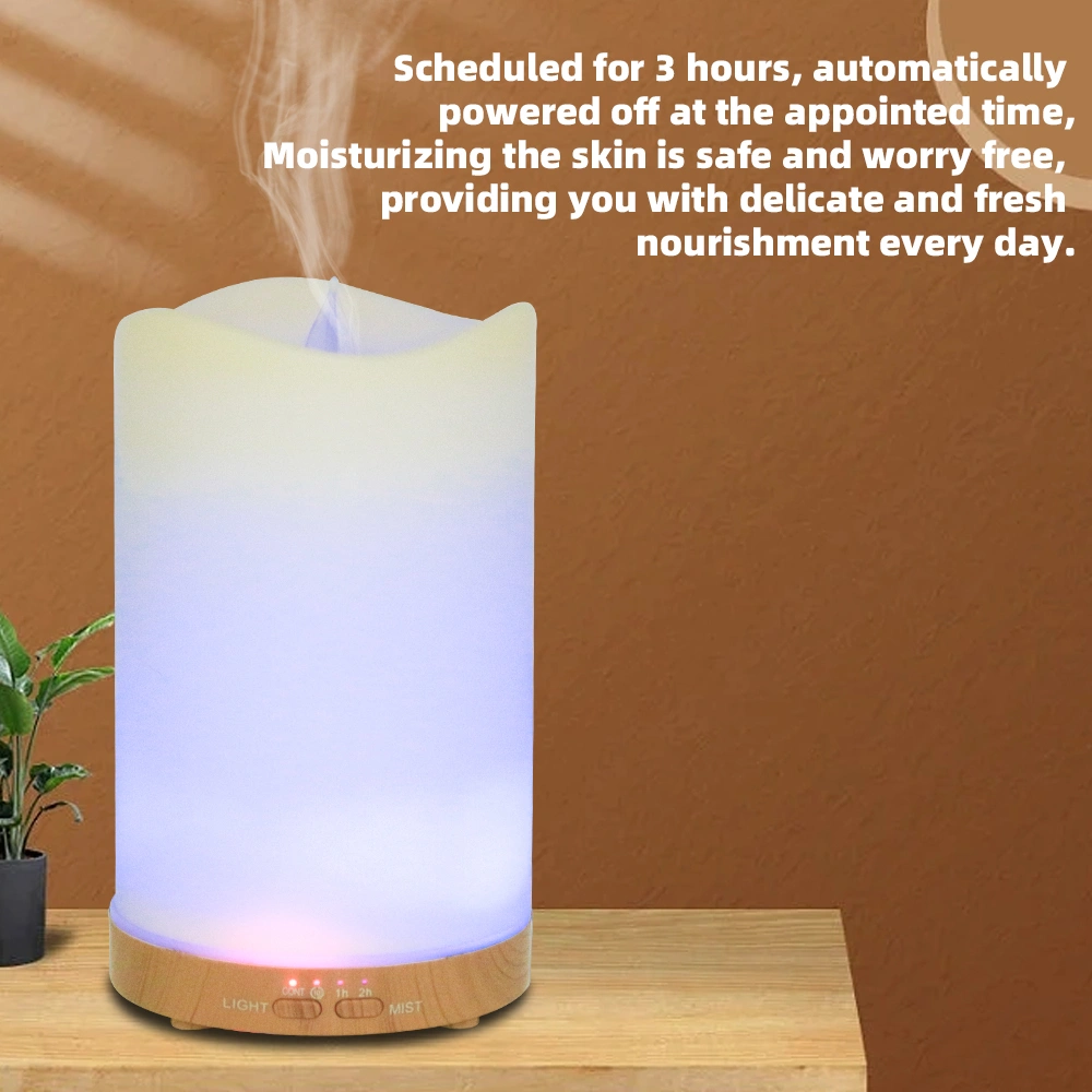 Bedroom Essential Aromatherapy Diffuser with Humidifier, Timer & 7-Color Mood Light Includes 3 Oils view 7