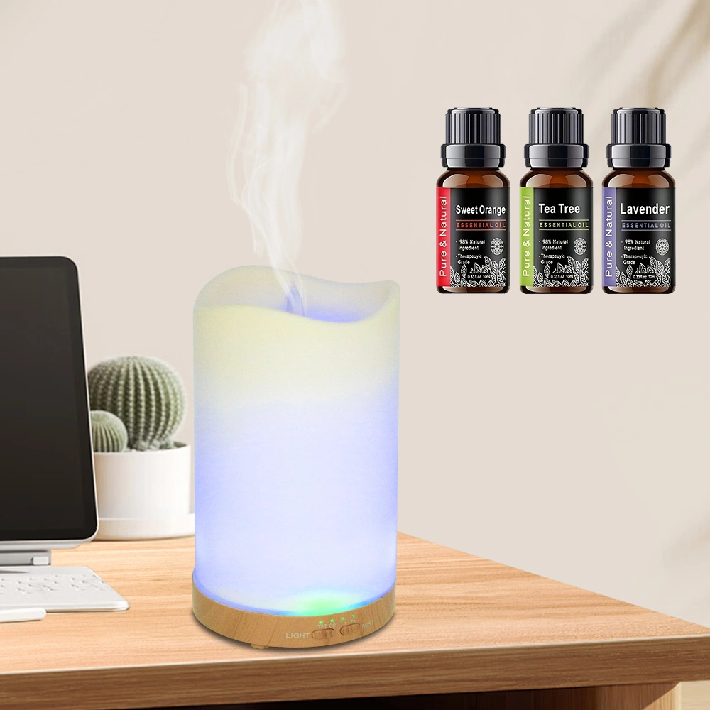 Bedroom Essential Aromatherapy Diffuser with Humidifier, Timer & 7-Color Mood Light Includes 3 Oils view 9