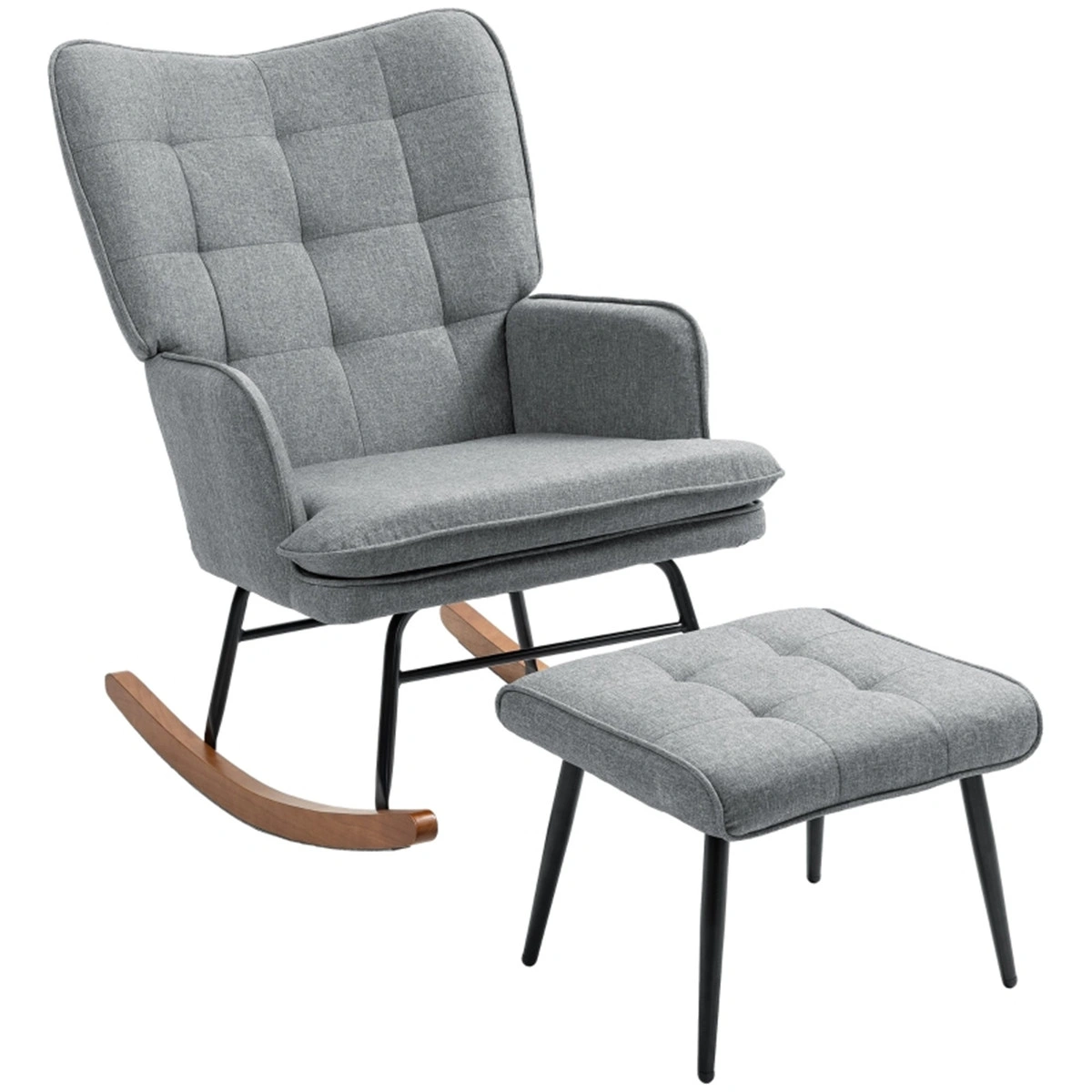 Upholstered Armchair Dining Chair - Multi-Purpose Seat for Living Room, Dining Room, Office