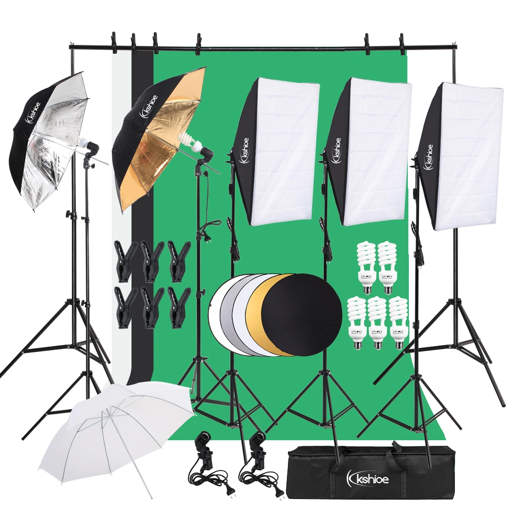 Lambencybox Photography Light Box 5-in-1 Reflector Set Collapsible Photo Tent Studio Kit