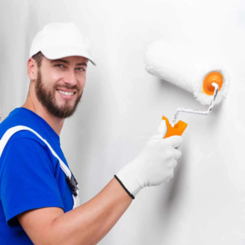 9" Paint Roller Kit with Tray, Soft Sleeves Rollers & Brush, Decorating Painting Tool Set view 4
