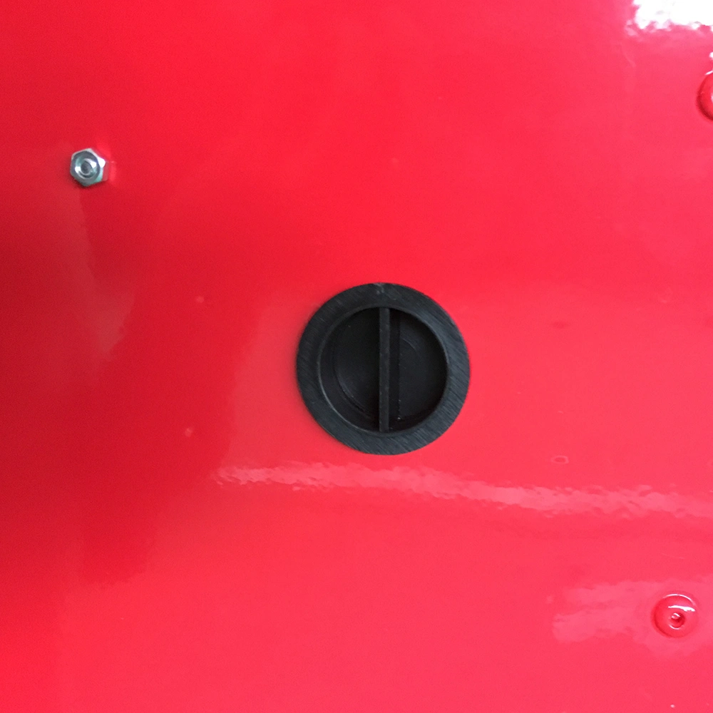 25 Gallon Bench Top Air Sandblasting Cabinet Red | Large Sandblaster Blast Enclosure view 13
