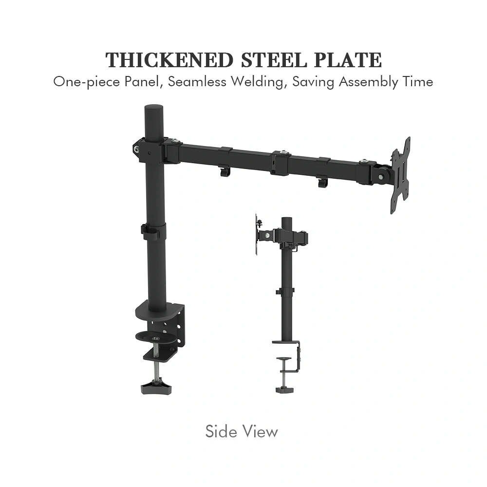 13-27 Inch Movable desktop TV stand TSND-02 Bearing 8Kg/Vese100*100/90° tilt/360° rotation/180° swivel view 7