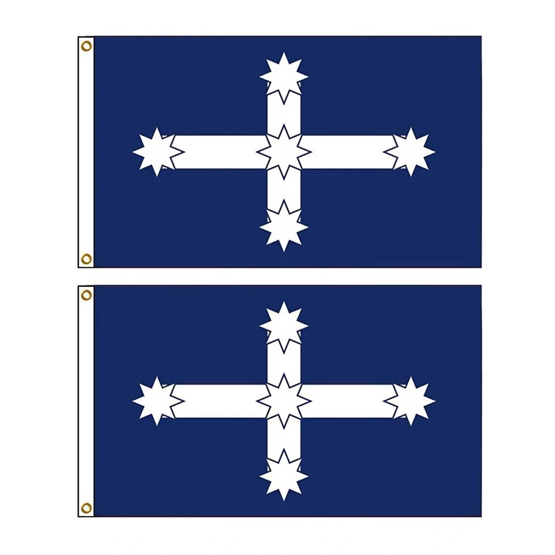 2pcs Eureka Flag 90x60cm 3x2 FT Outdoor Hanging Australian Historical Flags view 2
