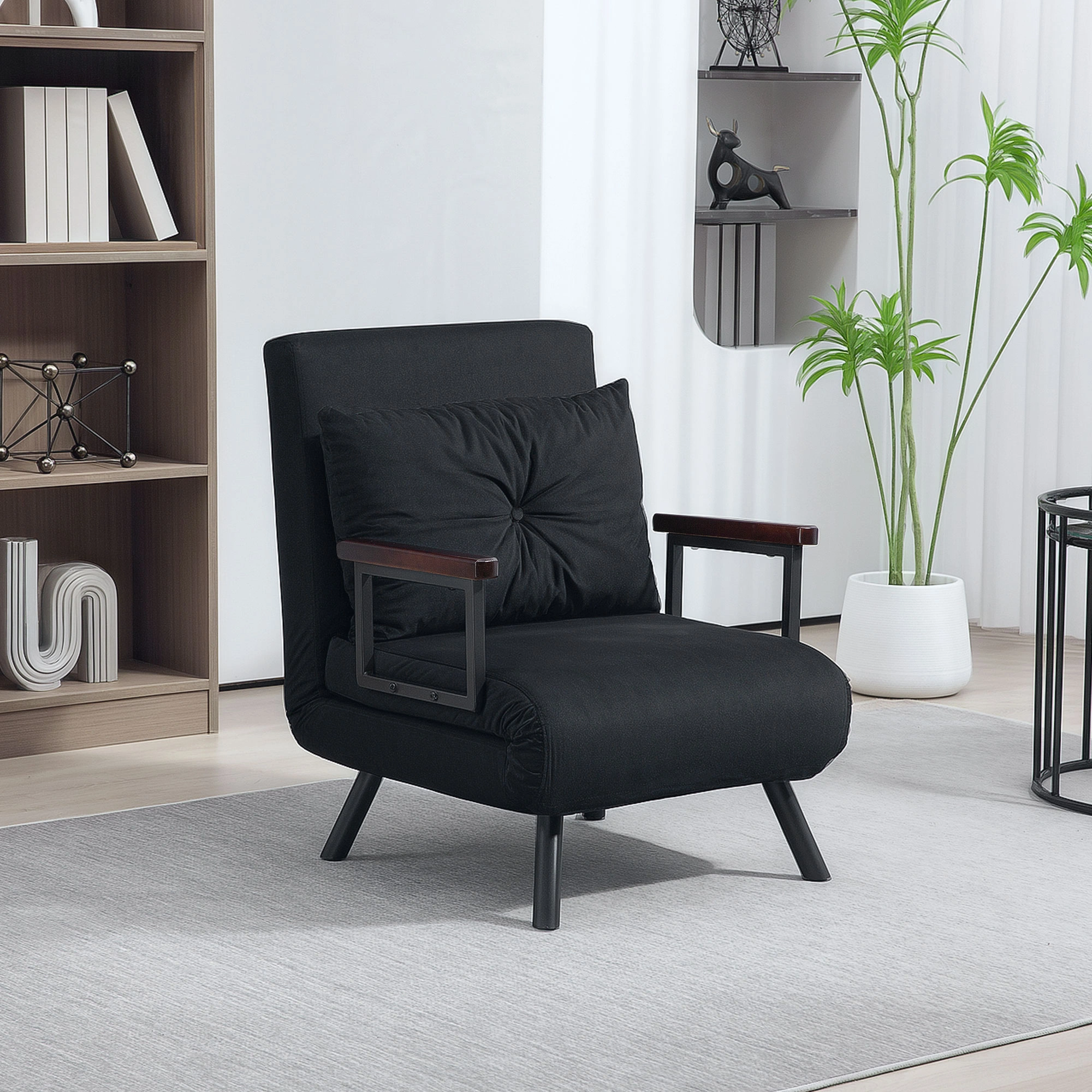 Accent Sofa Chair, Upholstered Armchair Lounge Seat for Living Room Bedroom