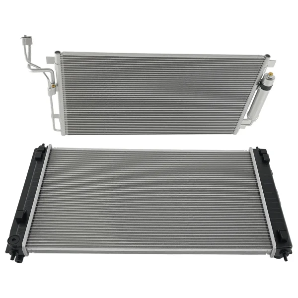 Aluminum Radiator & AC Condenser fit for Nissan Altima/Maxima 2007-2019 CU2988 view 6