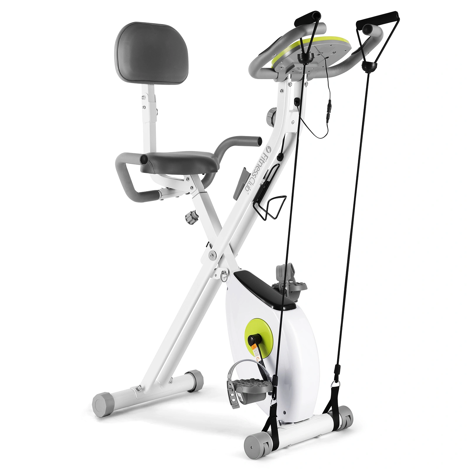 Magnetic Exercise Bike with Adjustable Resistance, Comfortable Seat, Full Body Workout Stationary Bicycle for Home Gym Cardio Training
