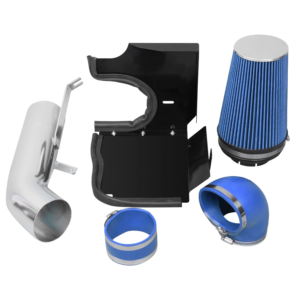 4 Inch Cold Air Intake Induction Kit Filter for GMC Chevrolet 1999-2006 V8 4.8L 5.3L 6.0L Blue view 17