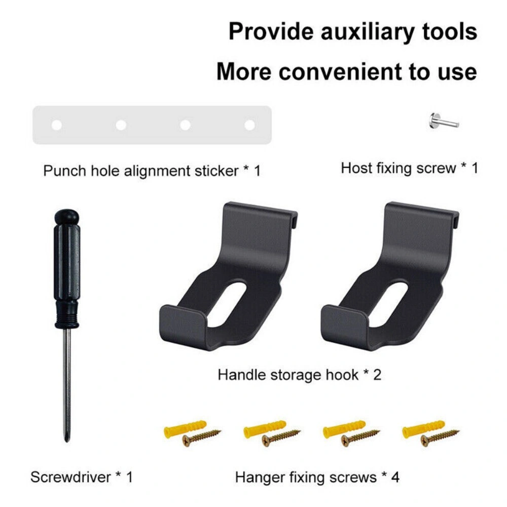 PS5 Slim Wall Mount Bracket Kit with Stand Base for PlayStation 5 Console UK Compatible view 4