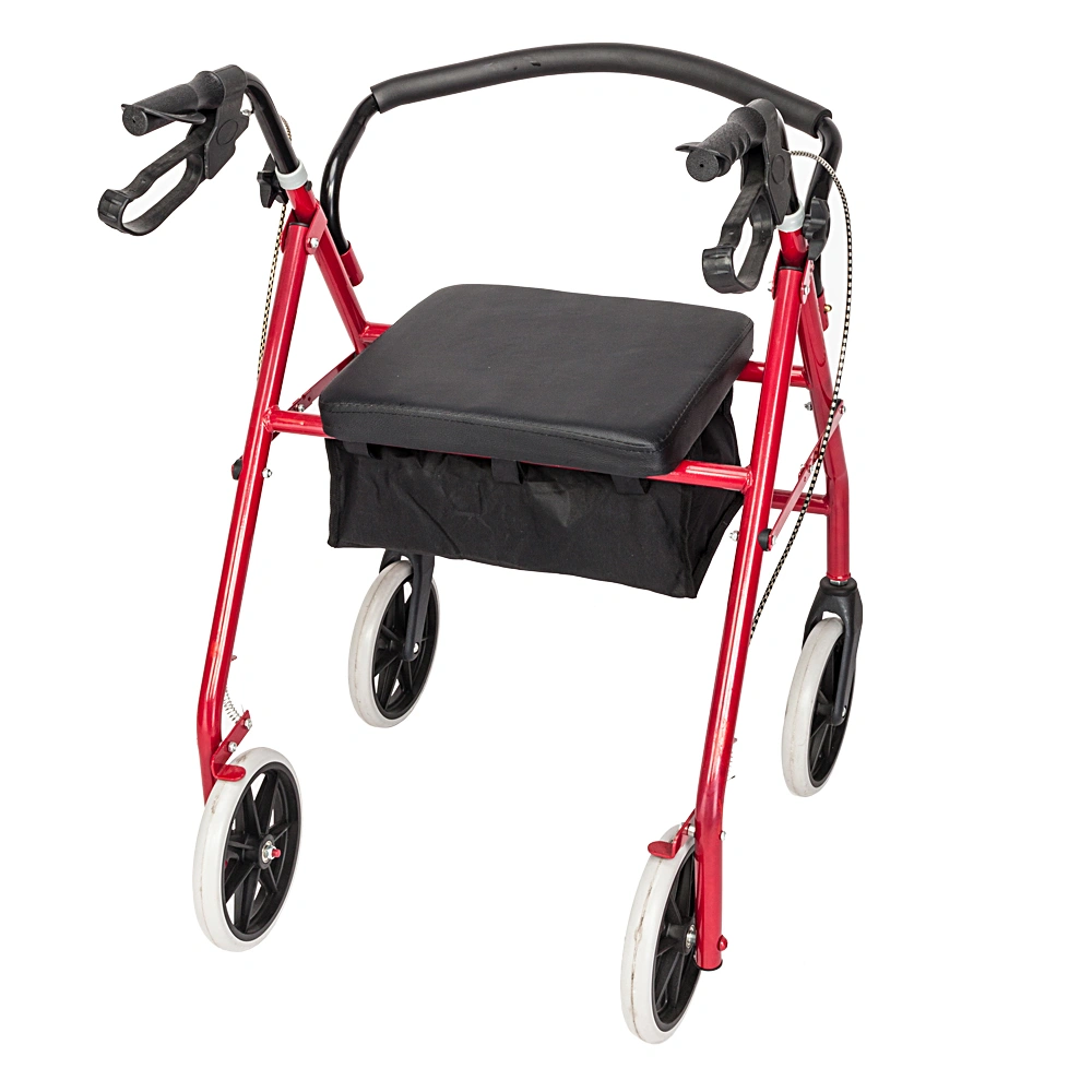 Iron Walker with Wheels Black & Red view 3