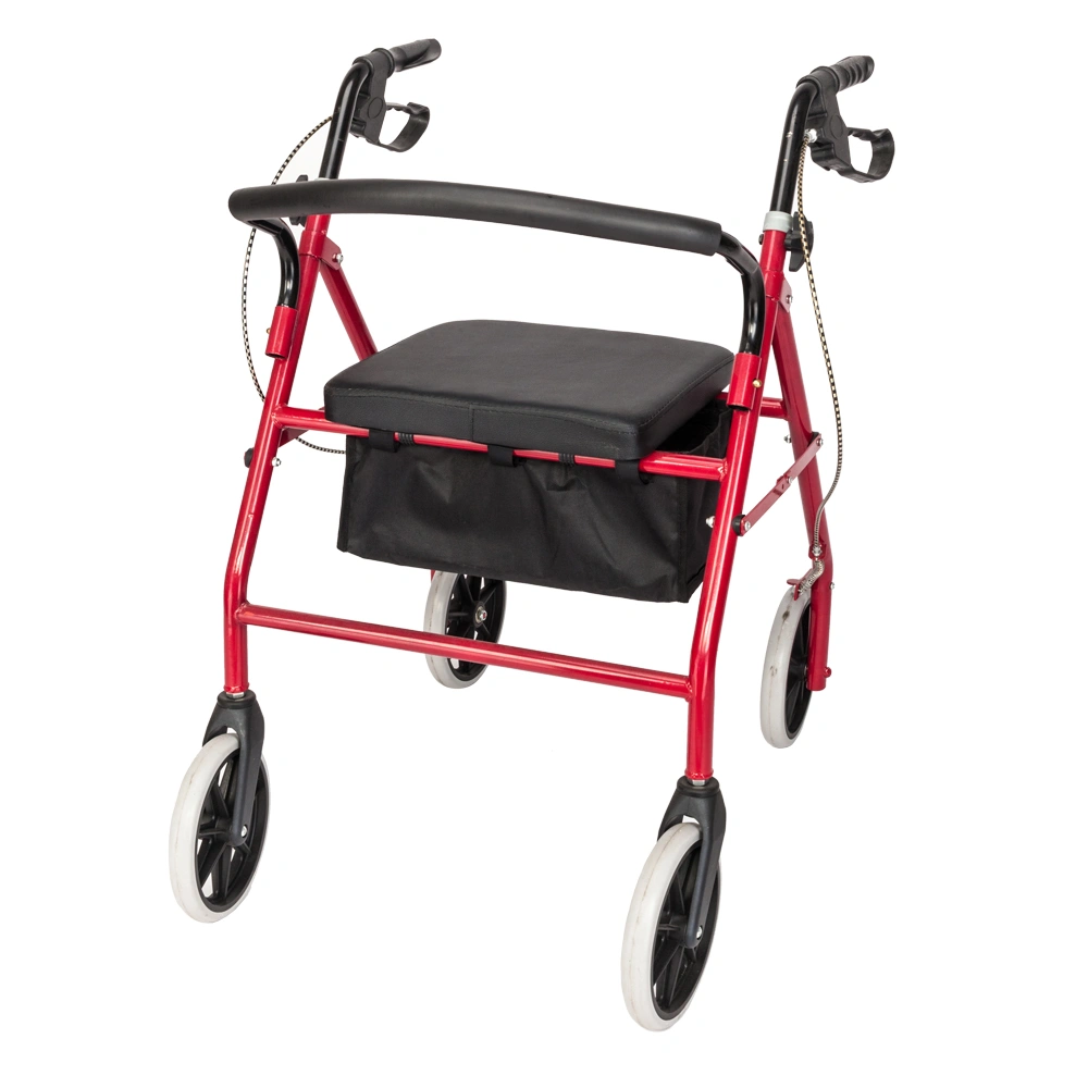 Iron Walker with Wheels Black & Red view 4