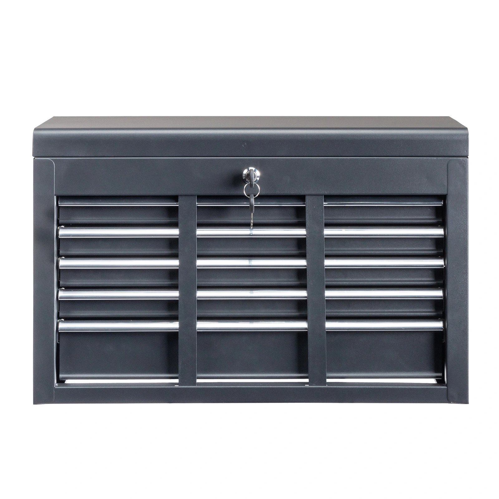steel tool box black view 24