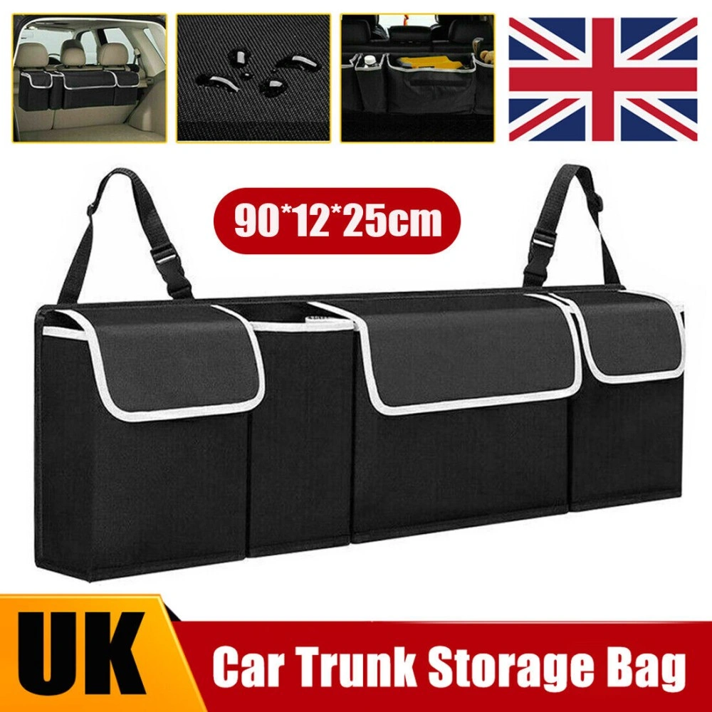 Large Car Boot Organizer with Back Seat Hanger Storage Bag Hanging Pouch