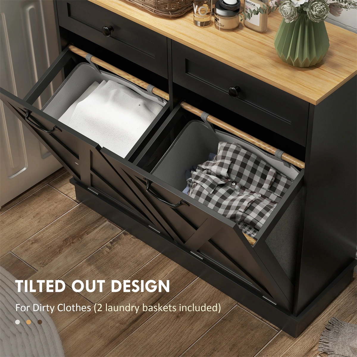 Bathroom Cabinet Storage Vanity Organizer with Doors for Kitchen Bedroom Lavatory Home Organization view 7