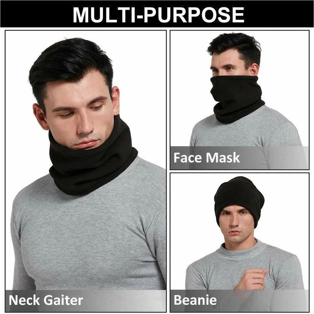 4pcs Tube Scarf Motorcycle Bicycle Ski Bandana Wrap Neck Warmer Unisex Men Women view 4