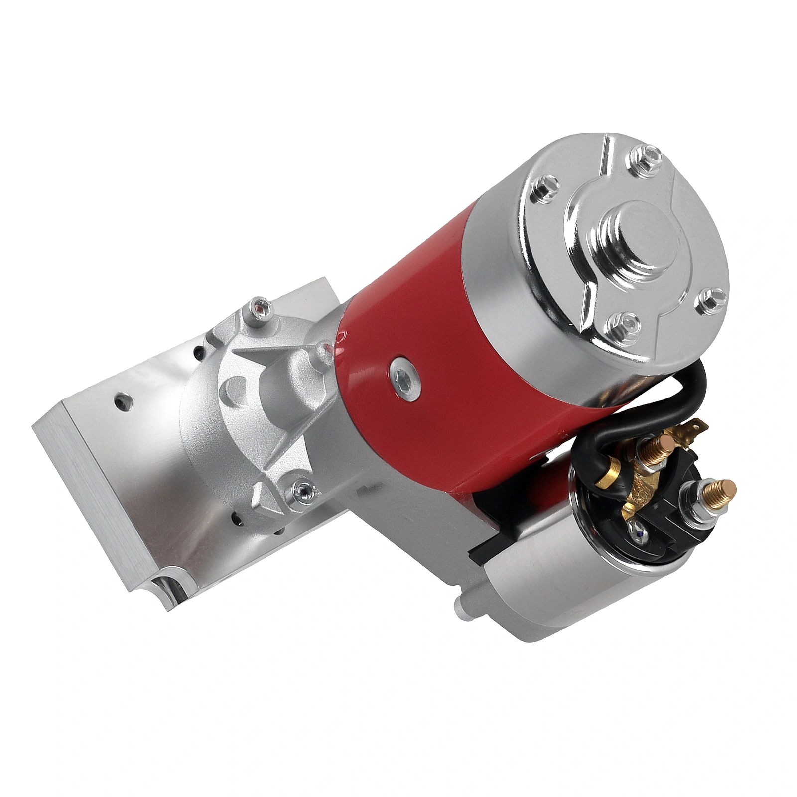 Starter Motor Fit for Chevy Chevrolet V8 Small Block Big Block, 12V 9 Teeth, Replaces 18493 18493N view 3