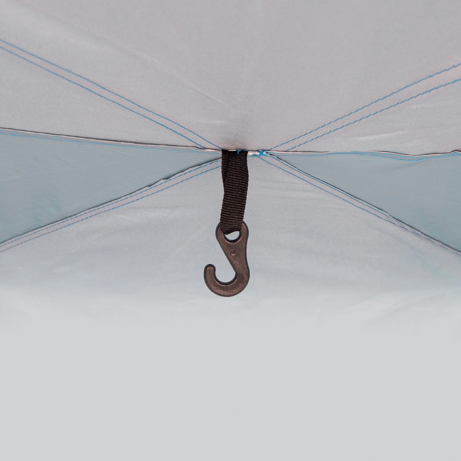 Fiberglass Pole Oxford Cloth Quick-Open Free Ride Beach Tent Blue view 15