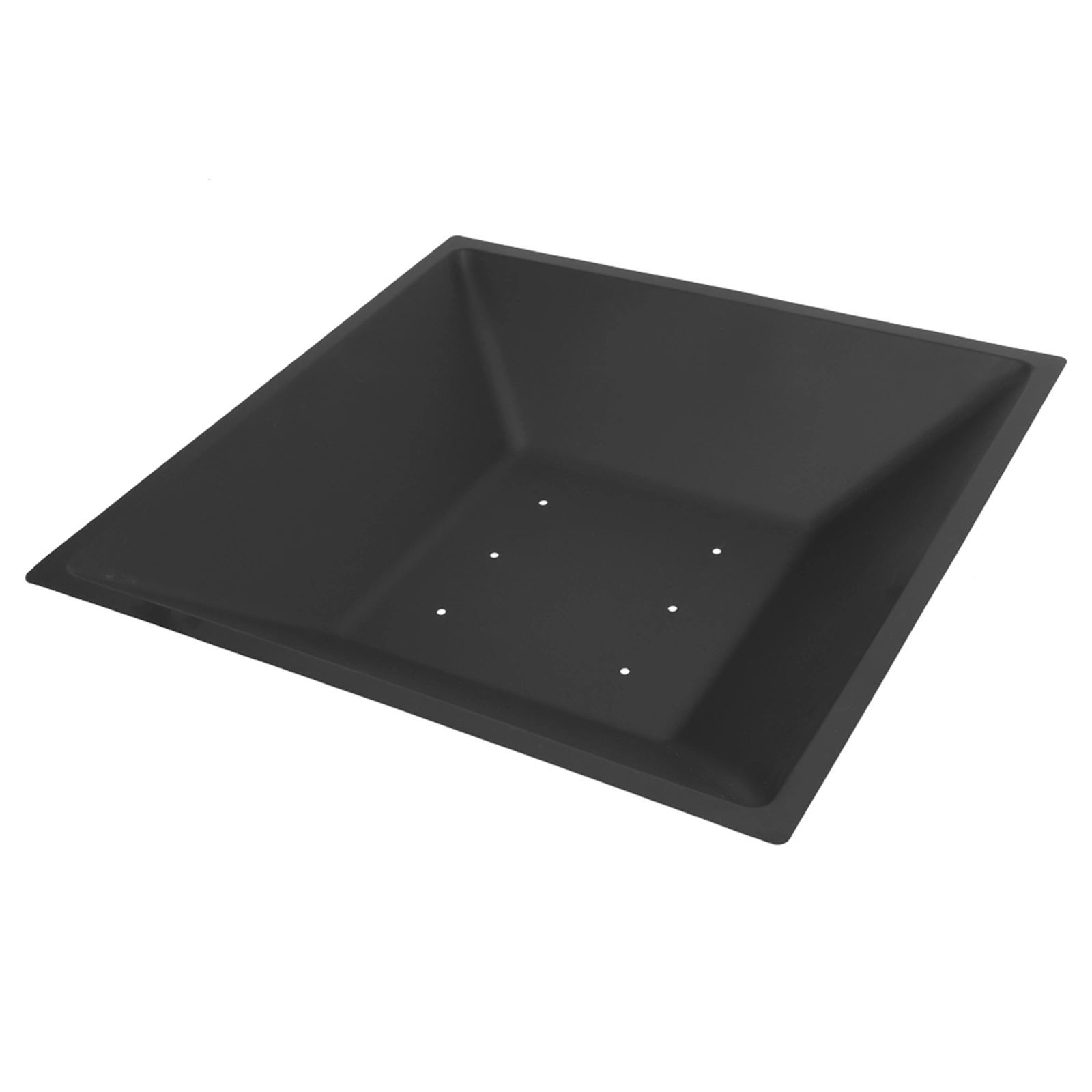 Portable Courtyard Metal Fire Pit with Accessories Black view 13