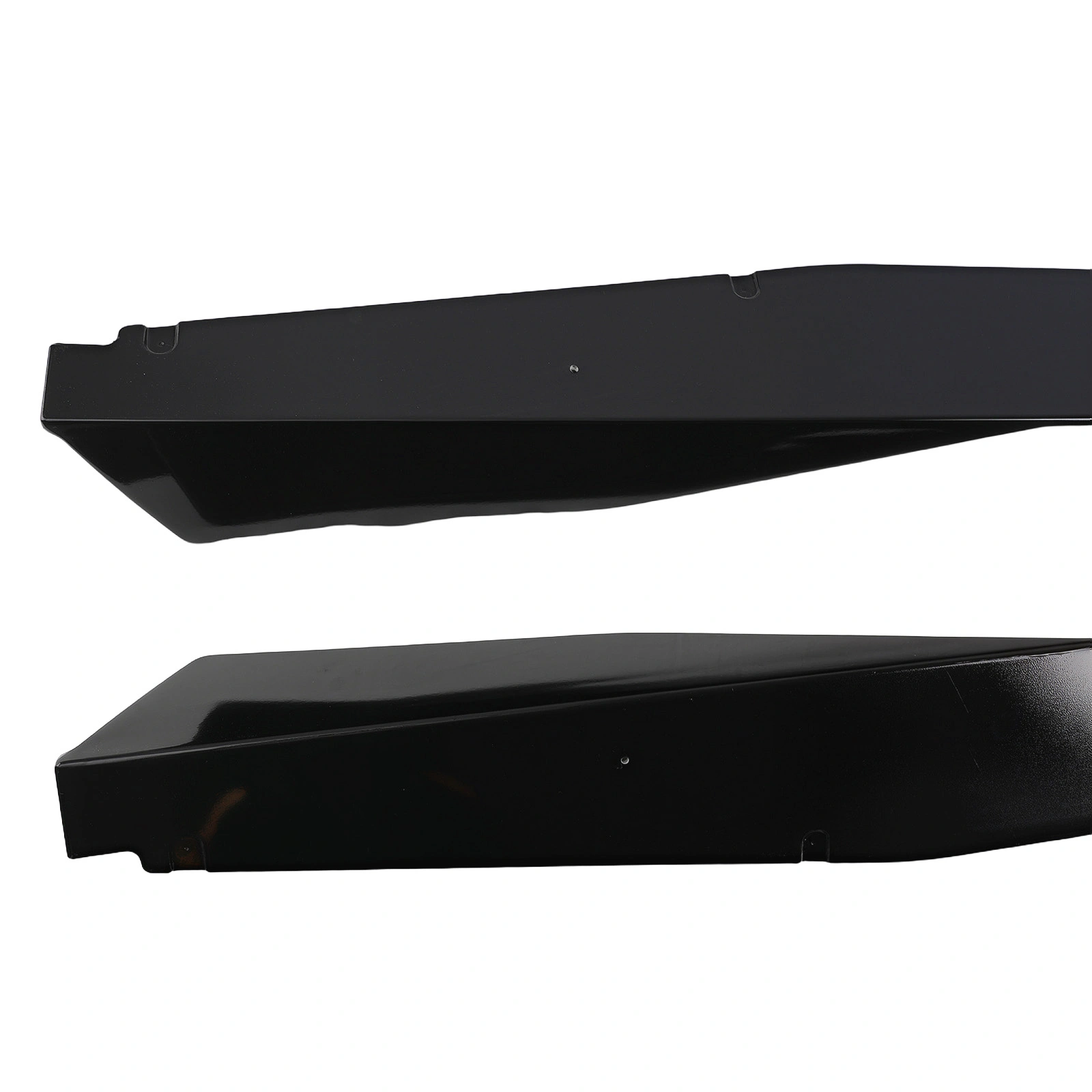 2x Black Side Skirt Extension Set fit for Corvette C8 2020-2024 Body Panel ABS view 5