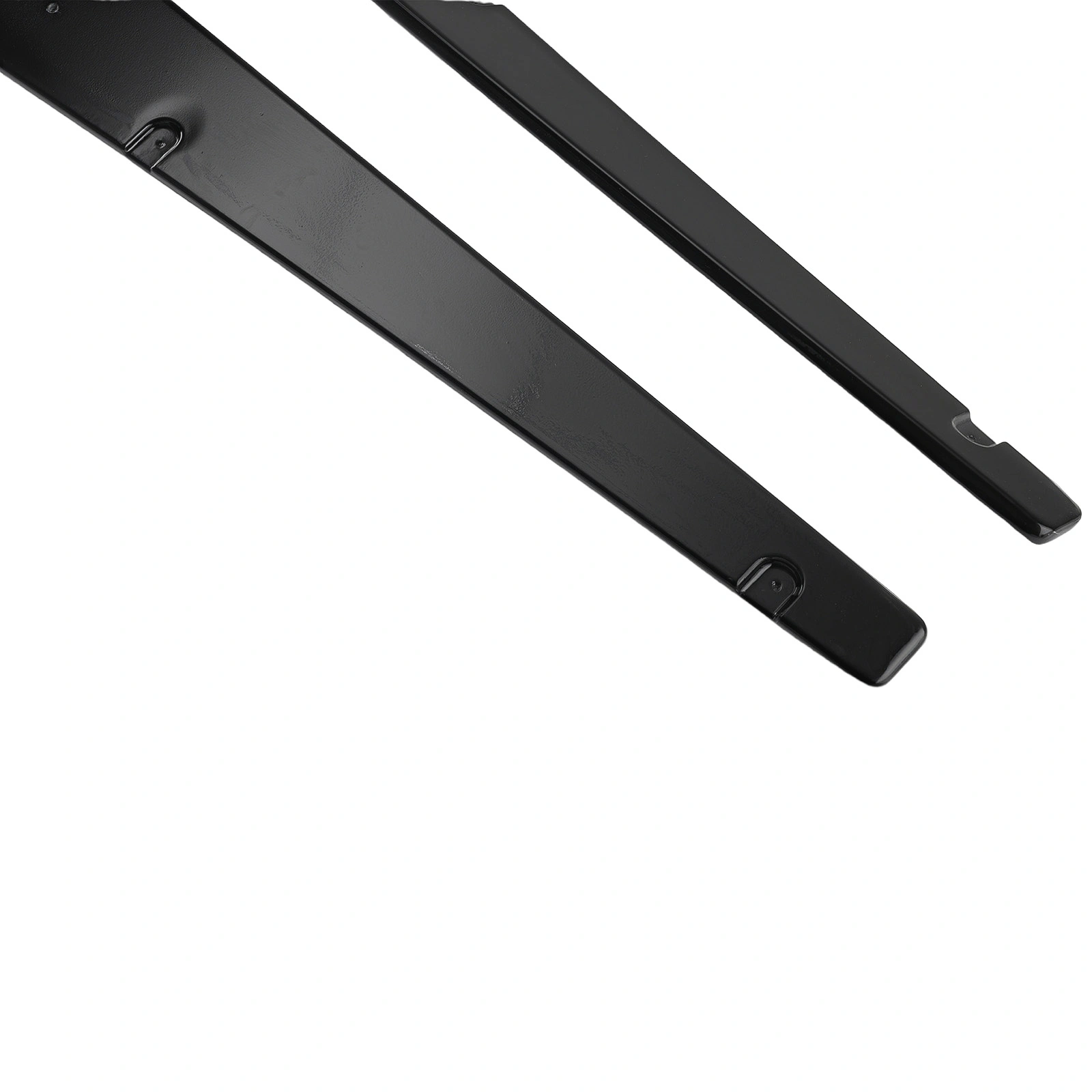 2x Black Side Skirt Extension Set fit for Corvette C8 2020-2024 Body Panel ABS view 6