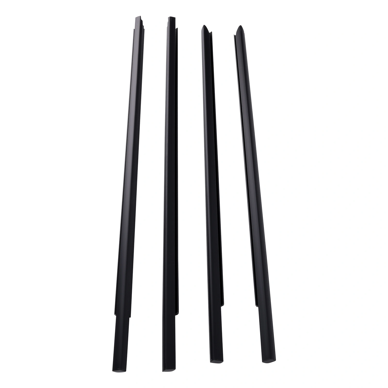 Window Weatherstrips Molding Trim Seals Fit For Dodge Ram 1500 2009-2023 Fit For Dodge Ram 4500 2011-2022 55112376AH, 55112377AH, 55372138AH, 55372139AH