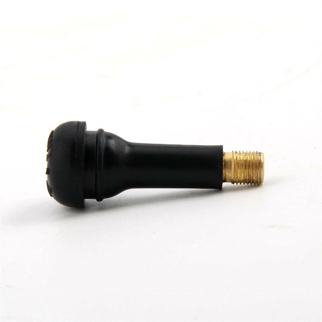 100Pcs TR414 Tubeless Rubber Car Tyre Wheel Valves Universal Black view 3