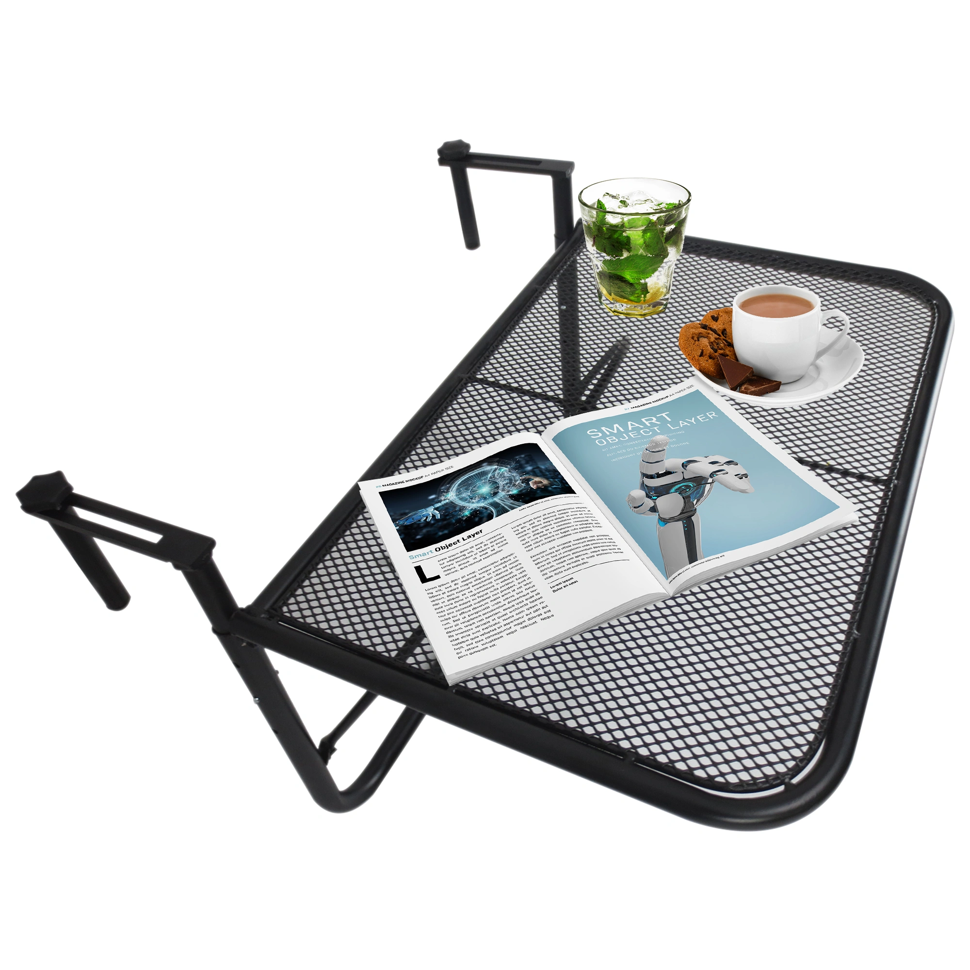Extra Large Camping Table Heavy Duty Portable Outdoor Table Foldable for 4-6 People Group Camping view 2