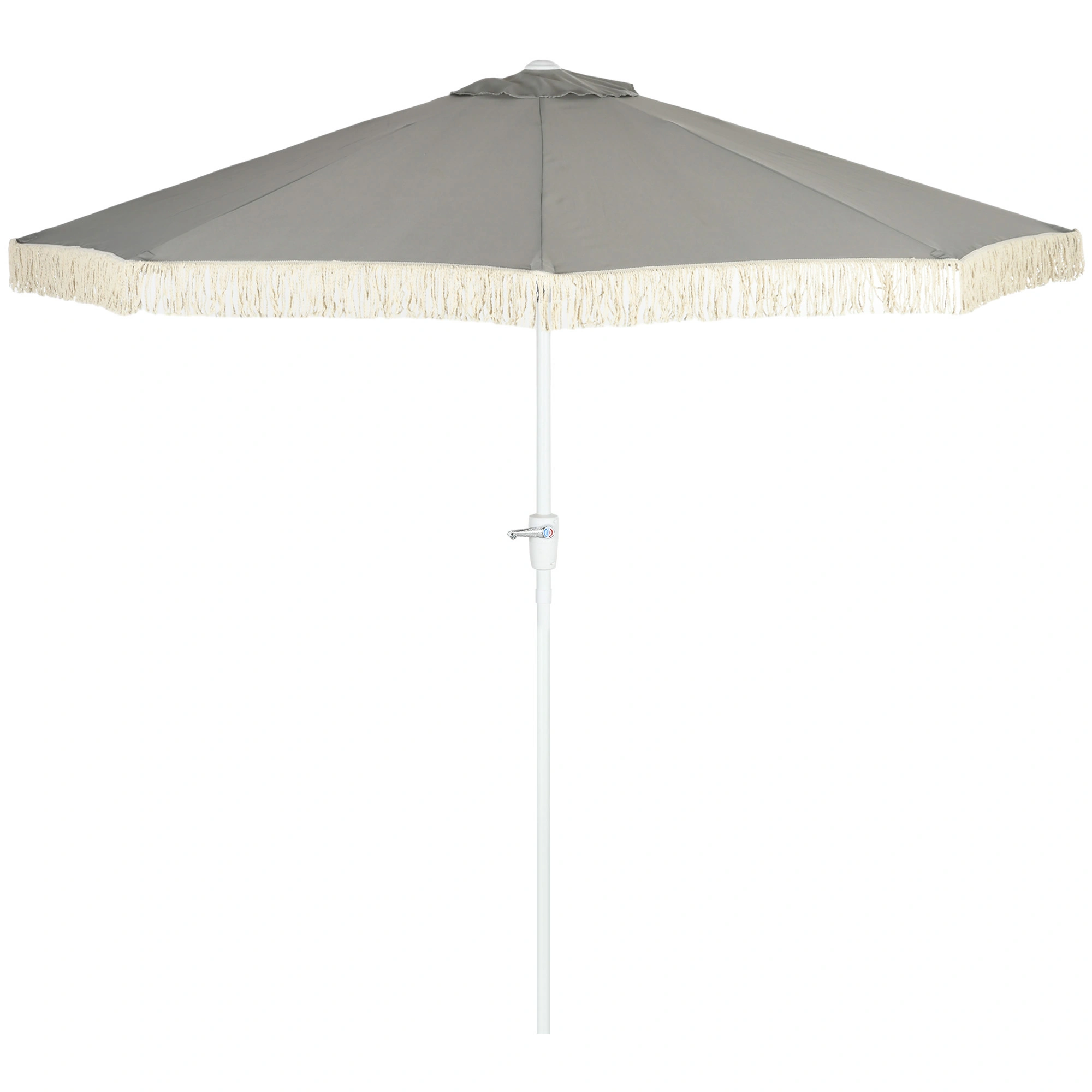 Outdoor Beach Umbrella - Large Sun Shade Canopy for Patio, Garden & Poolside Use view 2