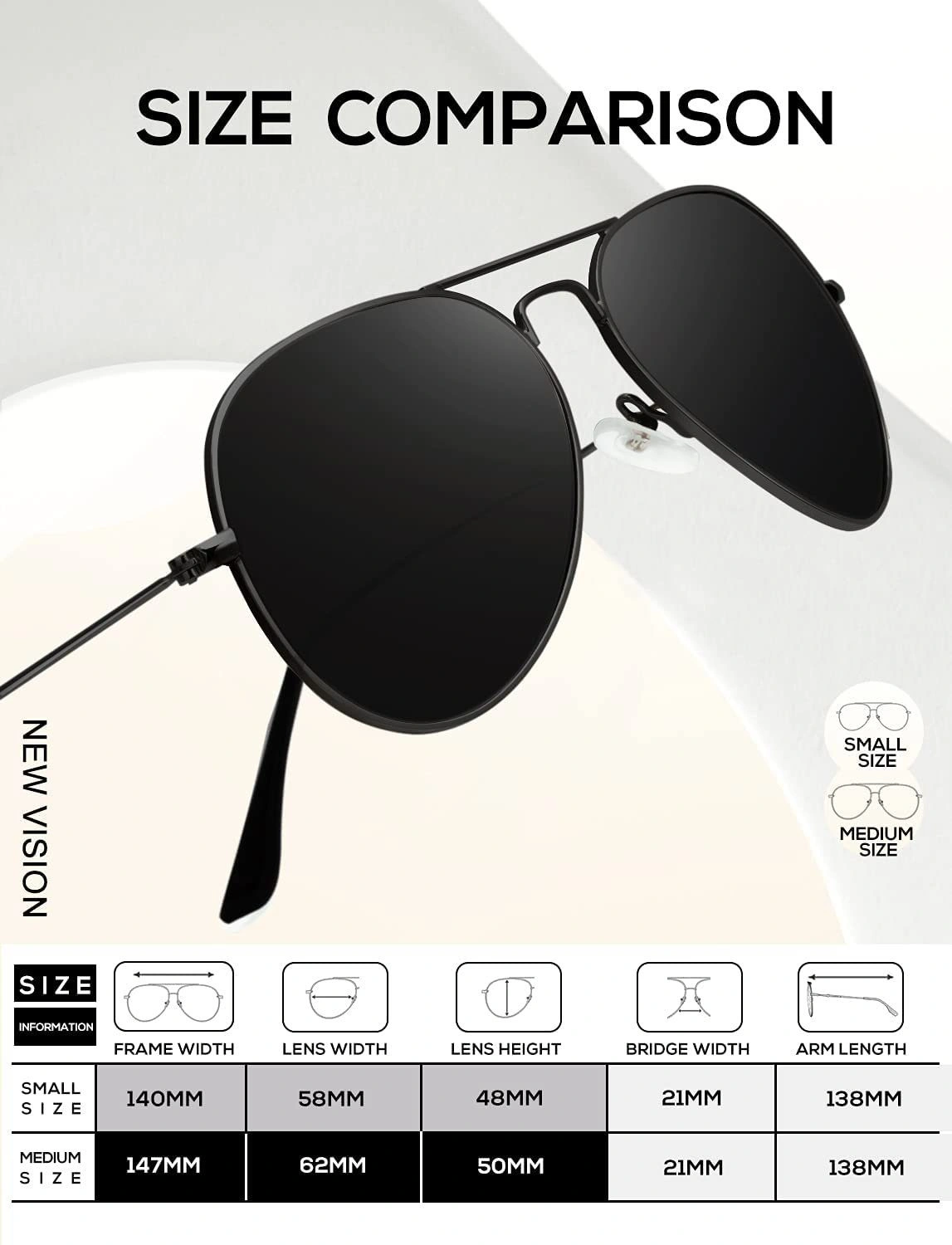 Polarisierte Sonnenbrille UV400, 100% UV-Schutz, Sport Sonnenbrille für Wandern, Fahren, Angeln, Outdoor view 3