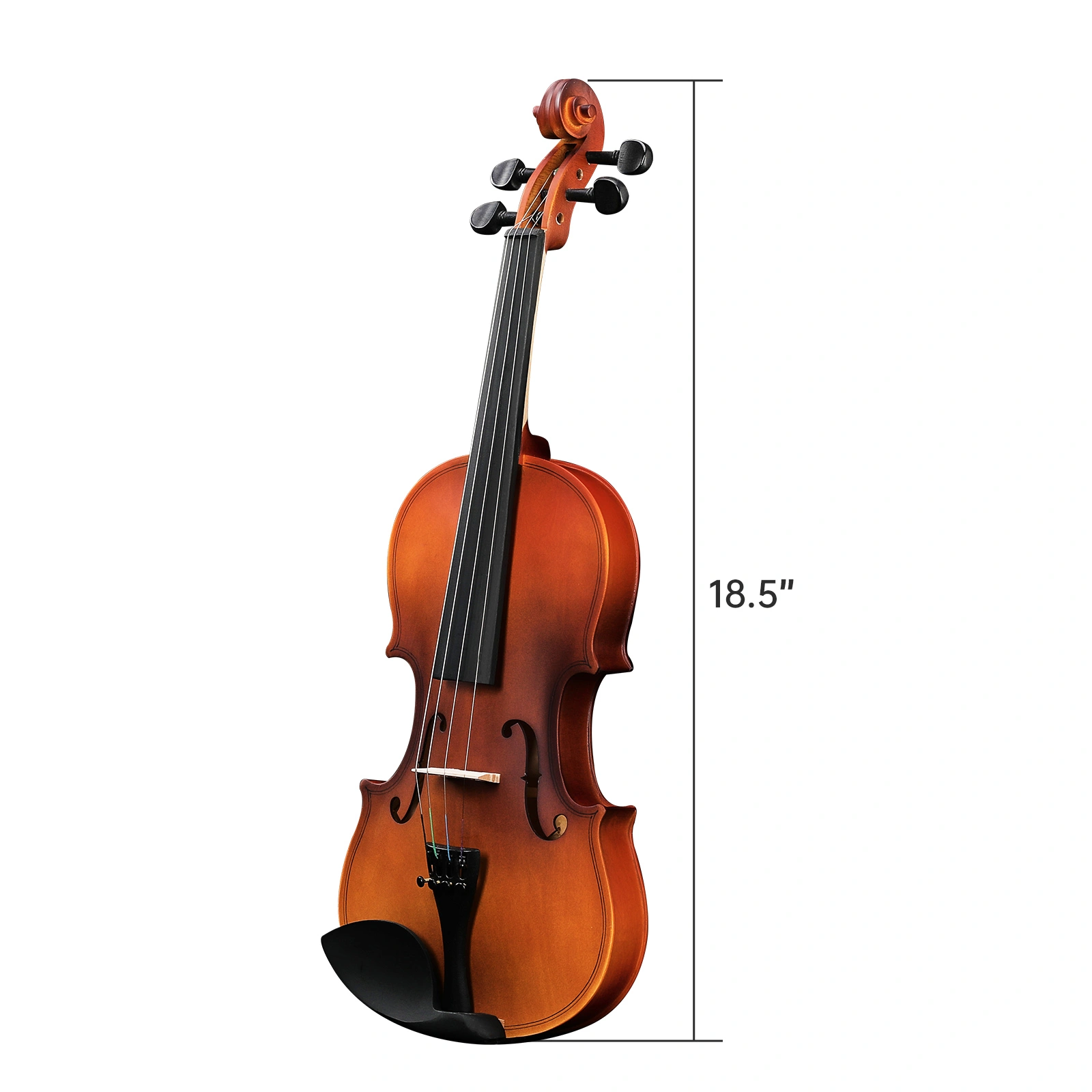 Brand new 1/4 acoustic violin set (includes case, bow, rosin, tuner, shoulder rest, strings, and tone marks) view 13