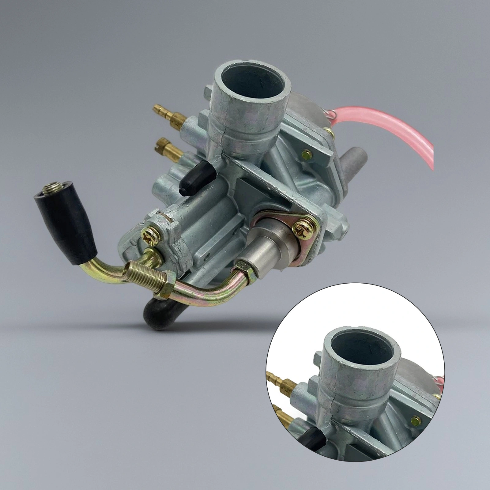 Manual Choke Carburetor for Polaris Predator 90 Sportsman 90 90cc, Fits Yamaha Jog 90 100cc 4DM Engine Replacement Part view 2