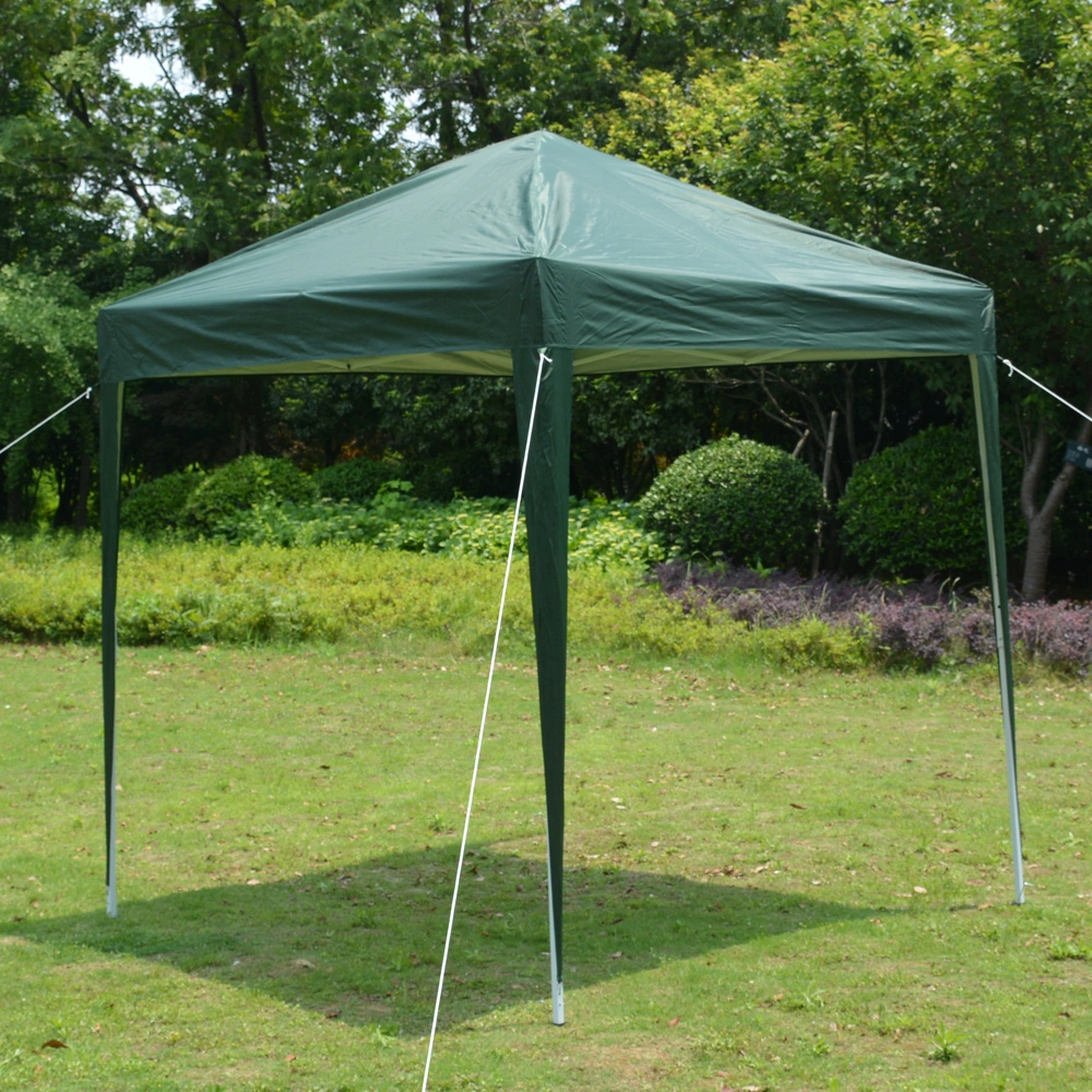 2x2m Green Waterproof Folding Tent, Right-Angle Portable Shelter Canopy for Outdoor Camping & Garden view 13