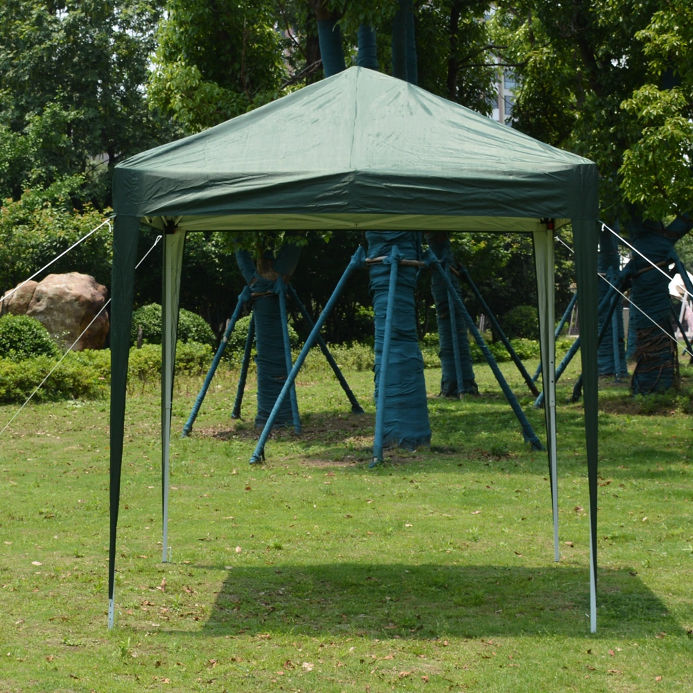 2x2m Green Waterproof Folding Tent, Right-Angle Portable Shelter Canopy for Outdoor Camping & Garden view 16