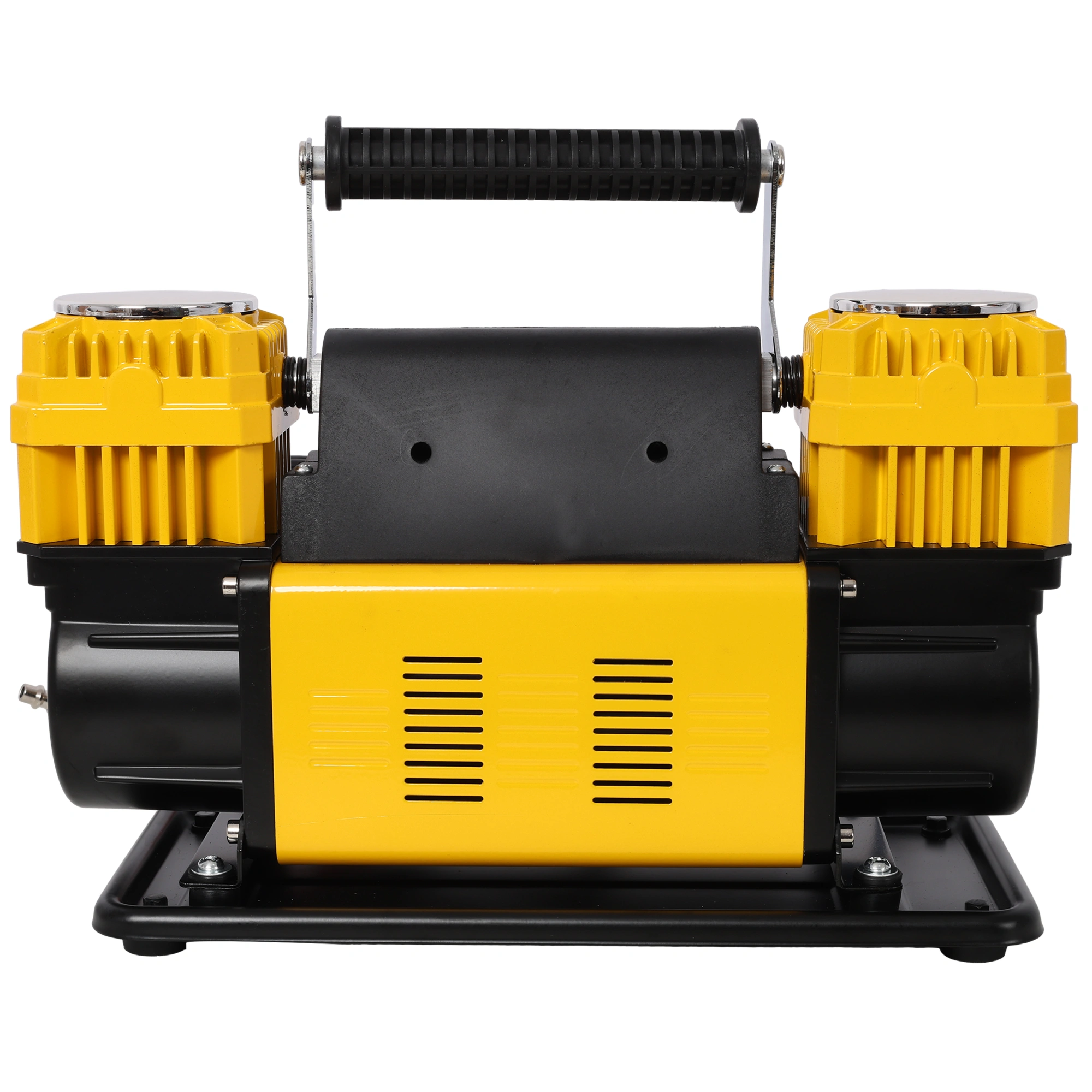 12V Dual Cylinder Air Compressor Tire Inflator, 150 PSI Heavy Duty Air Pump w/Pressure Gauge for Car SUV RV Truck view 12