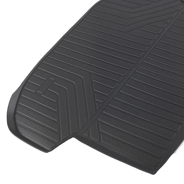Black Trunk Mat Liner fit for Hyundai Santa Fe 21-23 Cargo Liner Mat Waterproof TPE view 3
