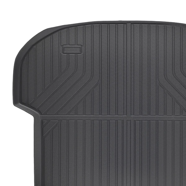 Black Trunk Mat Liner fit for Hyundai Santa Fe 21-23 Cargo Liner Mat Waterproof TPE